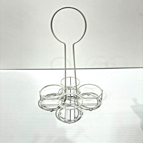 Temp-tations Temptations By Tara Polka Dot 5 pc Condiment Set Oil Vinegar Salt - Picture 12 of 15